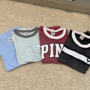 Bundle of 4 Pink shirts